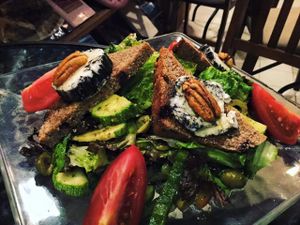 VEGETARIAN SALAD at Vieja Varsovia in Queretaro