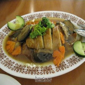 Main dish at Green Gourmet in St Leonards