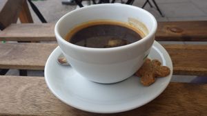 Americano at Organic Coffee Stare Miasto in Warsaw