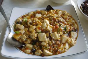 Spicy tofu rice  at Shindongyang - 신동양반점 in Seoul