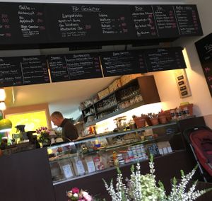 inside at Bistro & Cafe Gartenliebe in Weimar