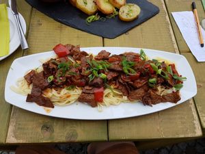 Geschnetzeltes  at Bistro & Cafe Gartenliebe in Weimar