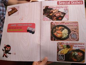 Menu 4/5 at U Sushi in Cambridge