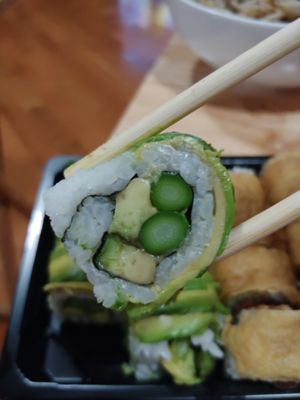 Alligator Sushi at Heiwa Shokudo in Asheville