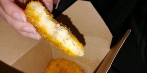 Vegetable Korokke: so delicous, I dream about this dish at Heiwa Shokudo in Asheville