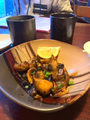 Spicy Garlic Mushroom at Heiwa Shokudo in Asheville
