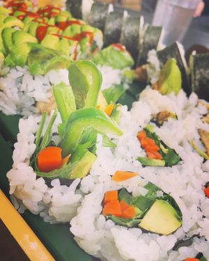 Special SpIcy Veggie Roll at Heiwa Shokudo in Asheville