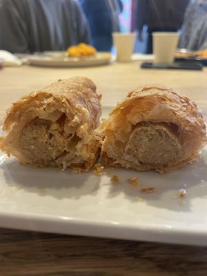 Sausage roll  at Hot Numbers Coffee - Gwydir St in Cambridge