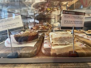 Vegan cakes  at Hot Numbers Coffee - Gwydir St in Cambridge