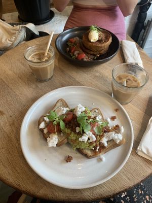 GF pea smash   at Hot Numbers Coffee - Gwydir St in Cambridge