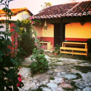 Photo of the patio. at TulMash in San Cristobal De Las Casas