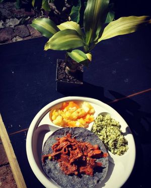 Carrot whith nuts at TulMash in San Cristobal De Las Casas