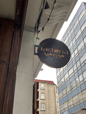 Entrance  at A Factoria Verde in A Coruna