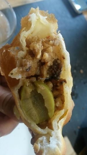 empanadillas at A Factoria Verde in A Coruna