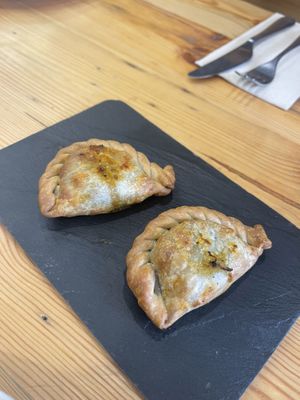 Empanadas   at A Factoria Verde in A Coruna