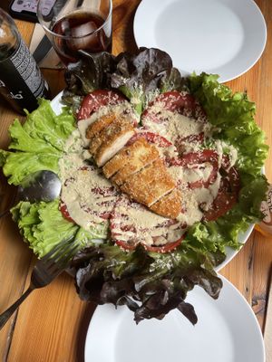 Caeser salad   at A Factoria Verde in A Coruna