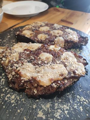 berenjenas rellenas at A Factoria Verde in A Coruna