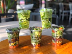 salad at O-OH Farm Karon in Phuket