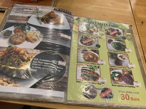 Menu at O-OH Farm Karon in Phuket