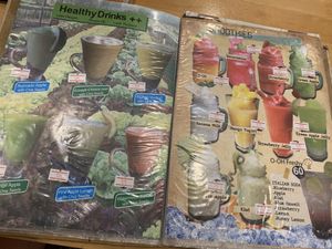 Menu at O-OH Farm Karon in Phuket