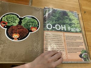 Menu at O-OH Farm Karon in Phuket