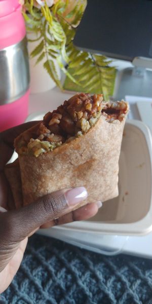 Mash up wrap. Delicious! at Plant Wise in Dix Hills