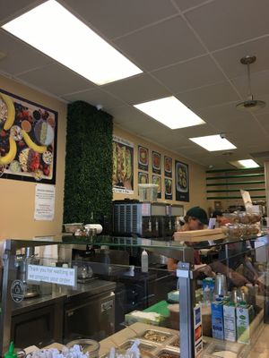 Counter  at Plant Wise in Dix Hills