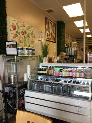 Pre made beverages  at Plant Wise in Dix Hills