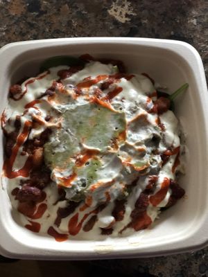 Mash up (as a bowl)- it was to-go, do it got a bit “mashed up" at Plant Wise in Dix Hills