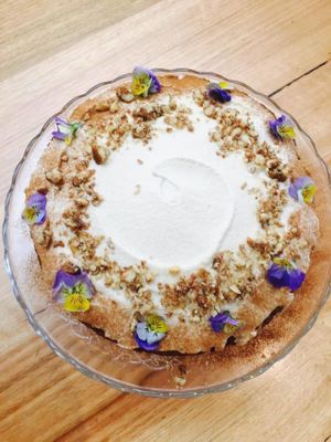 WYE's Vegan Carrot Cake at Wild Thyme Cafe in Bright