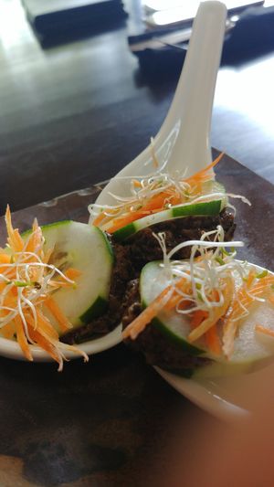 Mushroom pâté at Moksa in Ubud