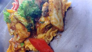 Sweet and sour "squid" at Moksa in Ubud