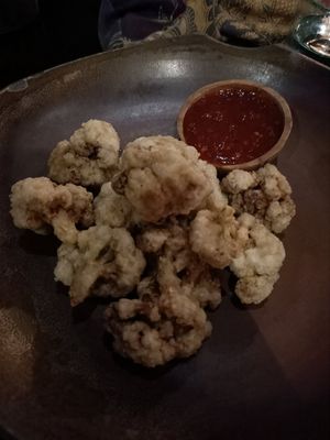 Cauliflower wings at Moksa in Ubud
