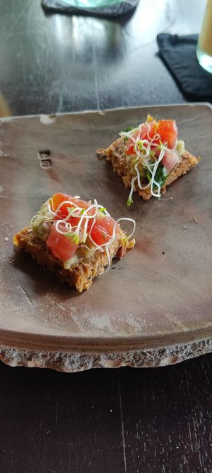 Entrée at Moksa in Ubud