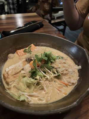 Adam laksa noodles  at Moksa in Ubud