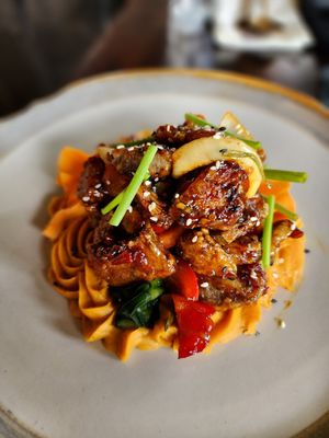 Mongolian jerky at Moksa in Ubud