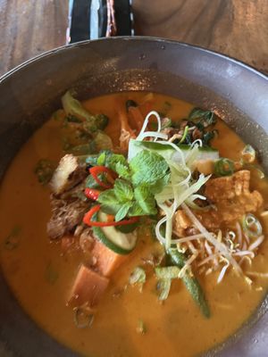 Laksa curry  at Moksa in Ubud
