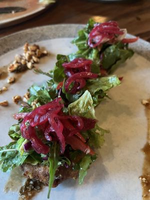 Not fish cakes   at Moksa in Ubud