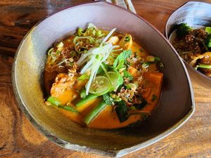Asam laksa at Moksa in Ubud
