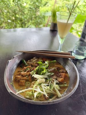 Laksa  at Moksa in Ubud
