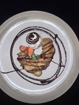 Banana Fritter  at Moksa in Ubud