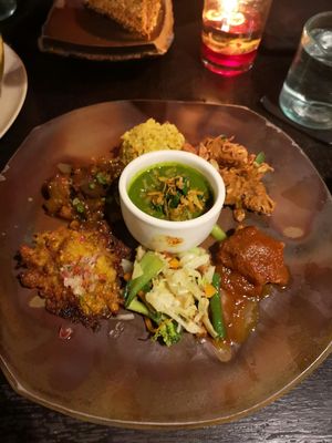 rijsttafel at Moksa in Ubud