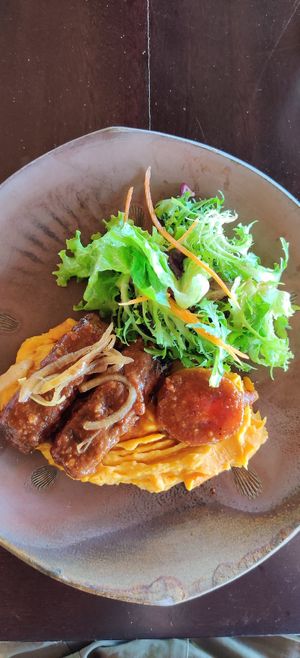 Tempeh ribs at Moksa in Ubud