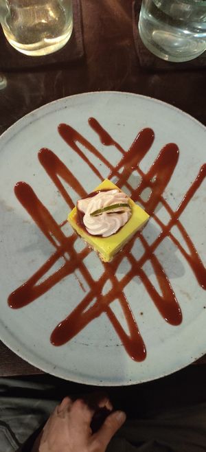 Lemon pie at Moksa in Ubud