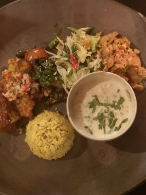 Rijsttafel at Moksa in Ubud