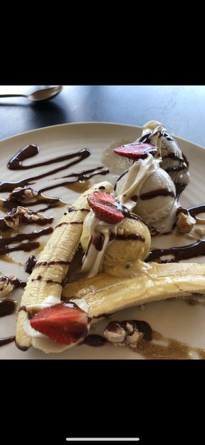 Banana Split at Moksa in Ubud