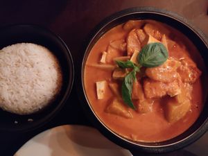 Gang Pet Numai (Tofu) at Nam in Tel Aviv