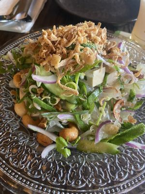 Pomelo salad  at Nam in Tel Aviv