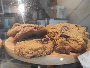 Vegan cookies at The Gourmet Offensive in Galway