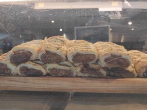 Sausage rolls at The Gourmet Offensive in Galway